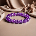 Elegant Amethyst Energy Bracelet | Stress Relief & Higher Connection
