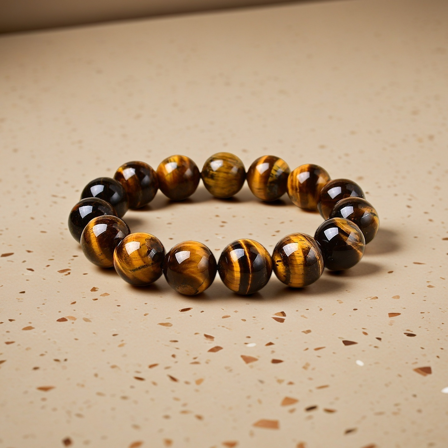 Solar Tiger‘s Eye Bracelet - Stone of Courage, Focus & Vitality
