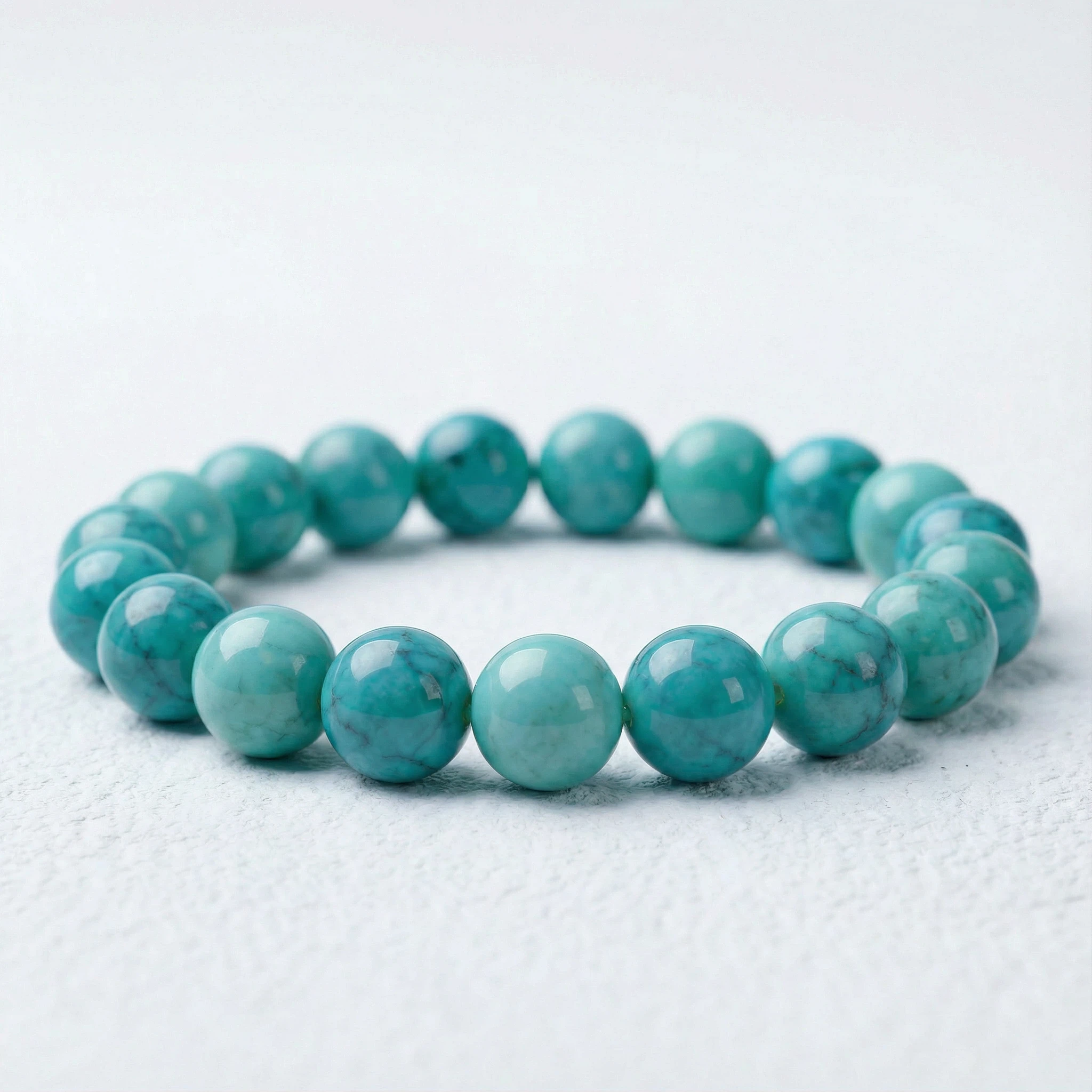 Sacred Turquoise Bracelet - Stone of Protection, Wisdom & Good Fortune
